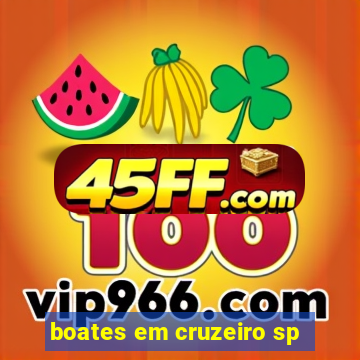 boates em cruzeiro sp
